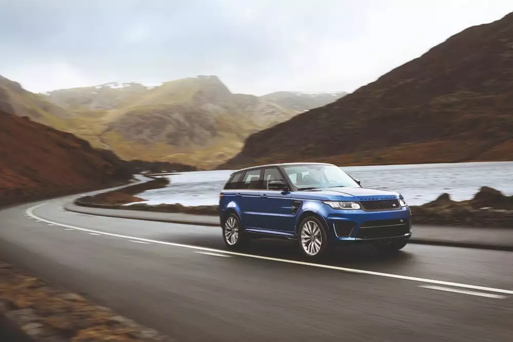 The 2019 Range Rover Sport SVR is both muscle car and luxurious sport utility in one package