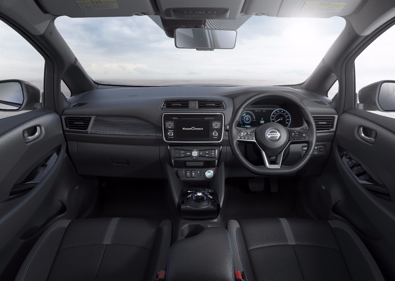 Behind the wheel of the new Nissan Leaf