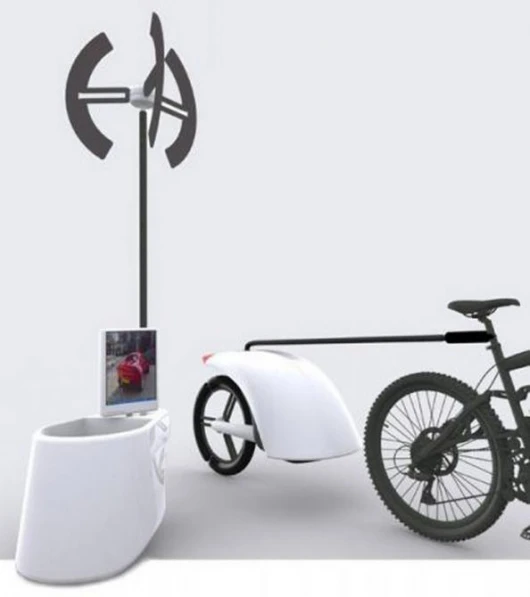 Wind Generator and trailer set-up