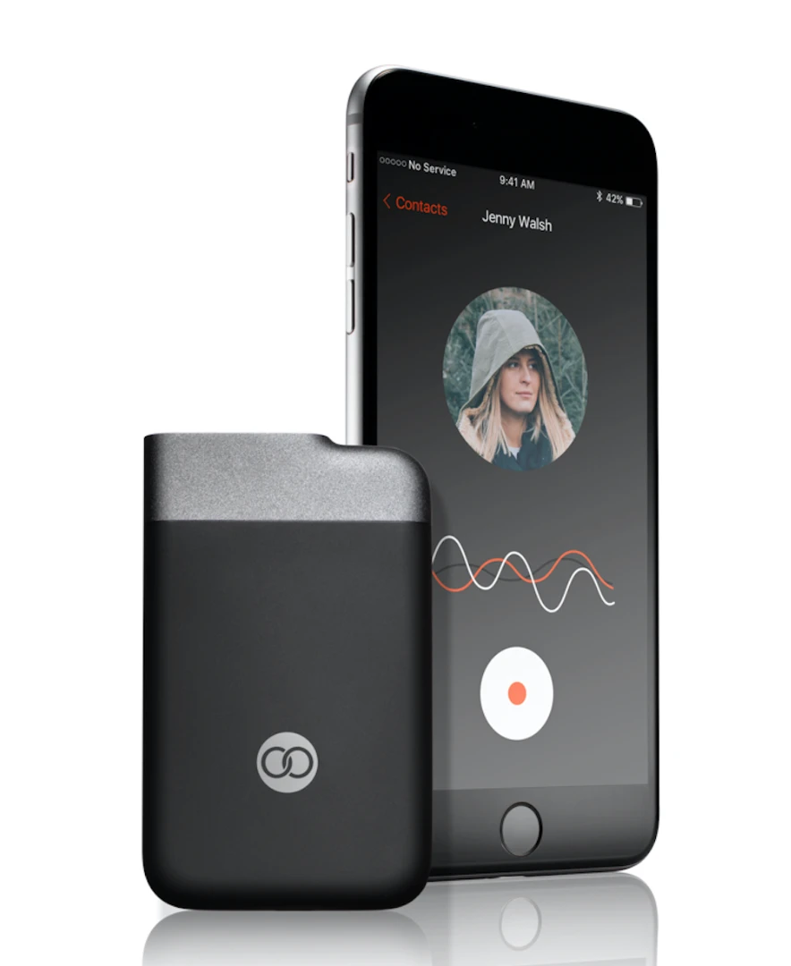 The Beartooth device allows you to talk or text with an individual or group