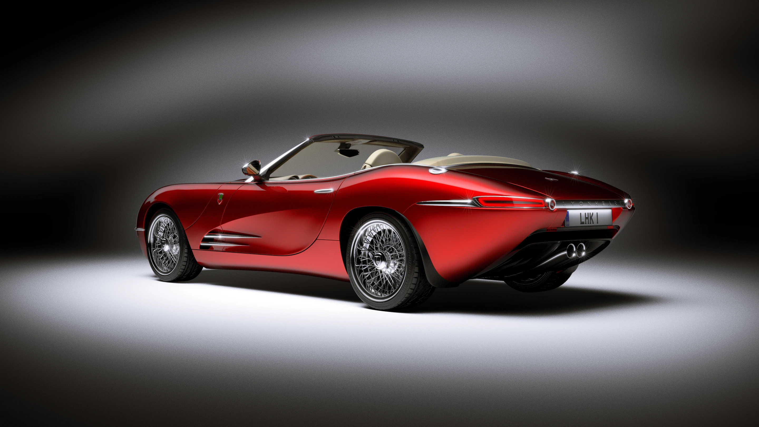 The Lyonheart K Convertible does 0 to 100km/h (62 mph) in under 4 seconds