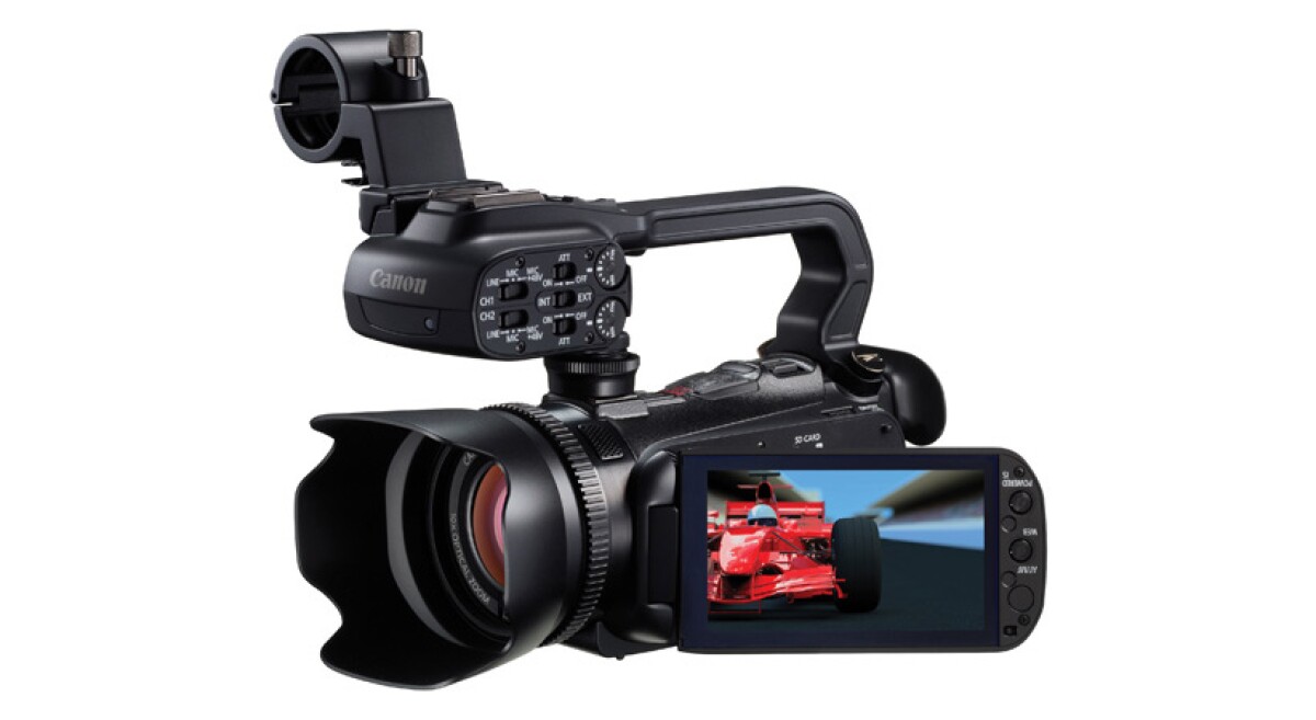 Canon announces the tiny XA10 its smallest ever prograde camcorder