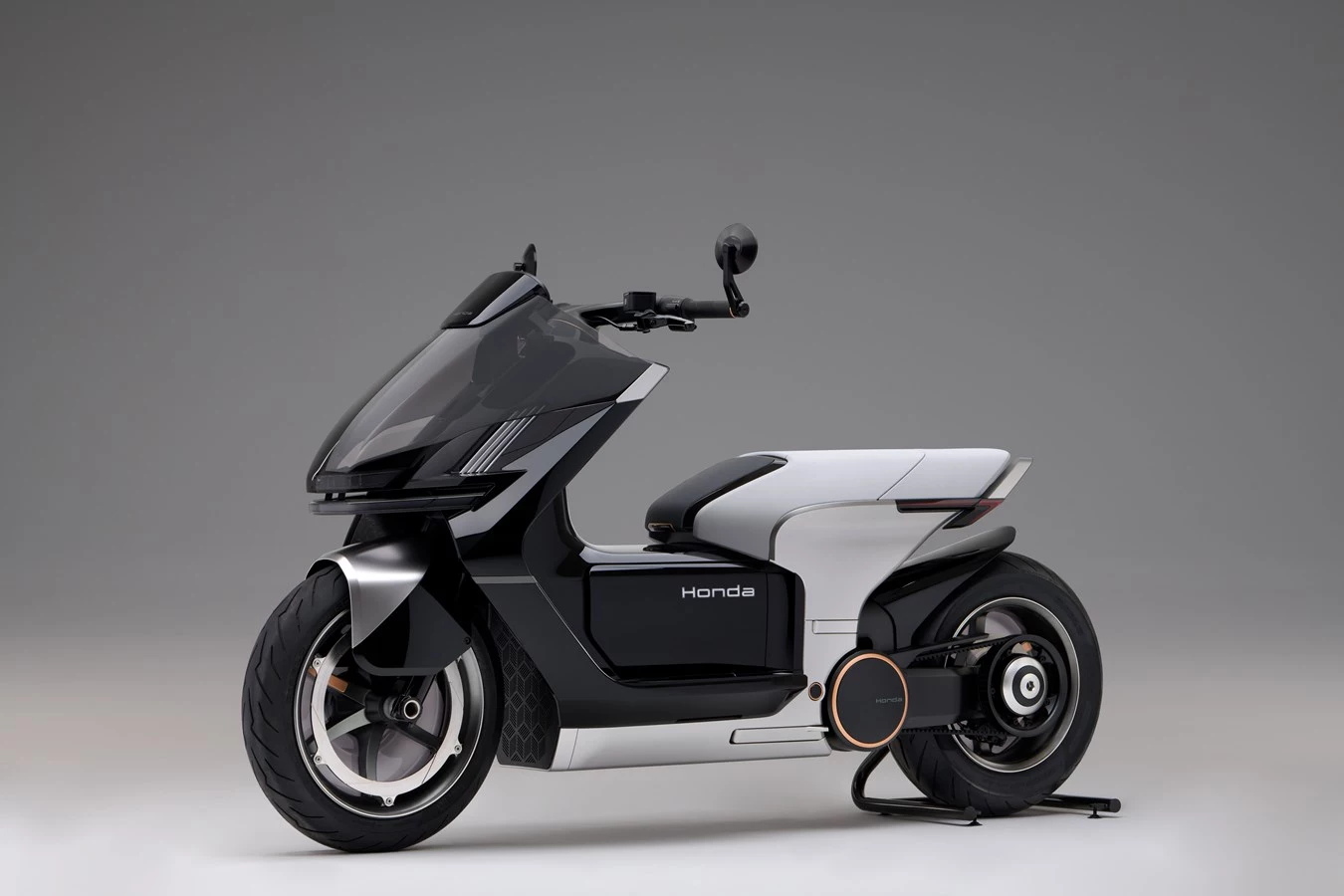 The Honda EV Urban concept is an electric scooter built for city commuting