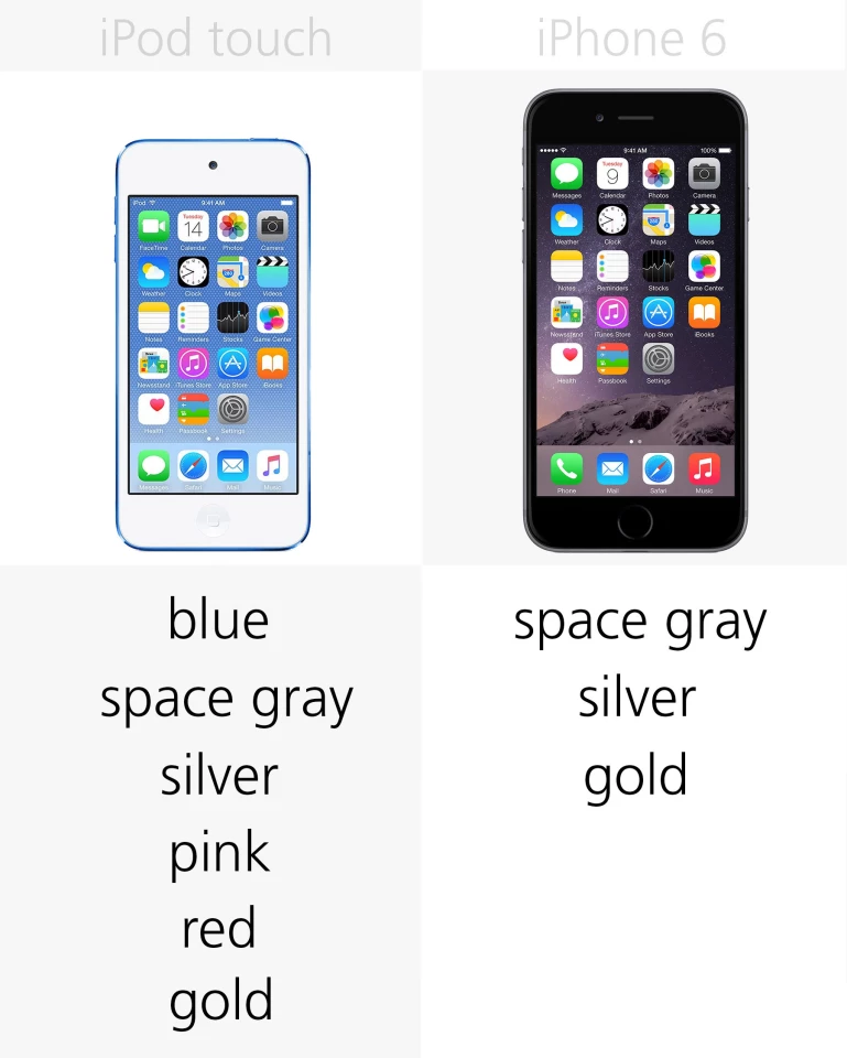 Color options
