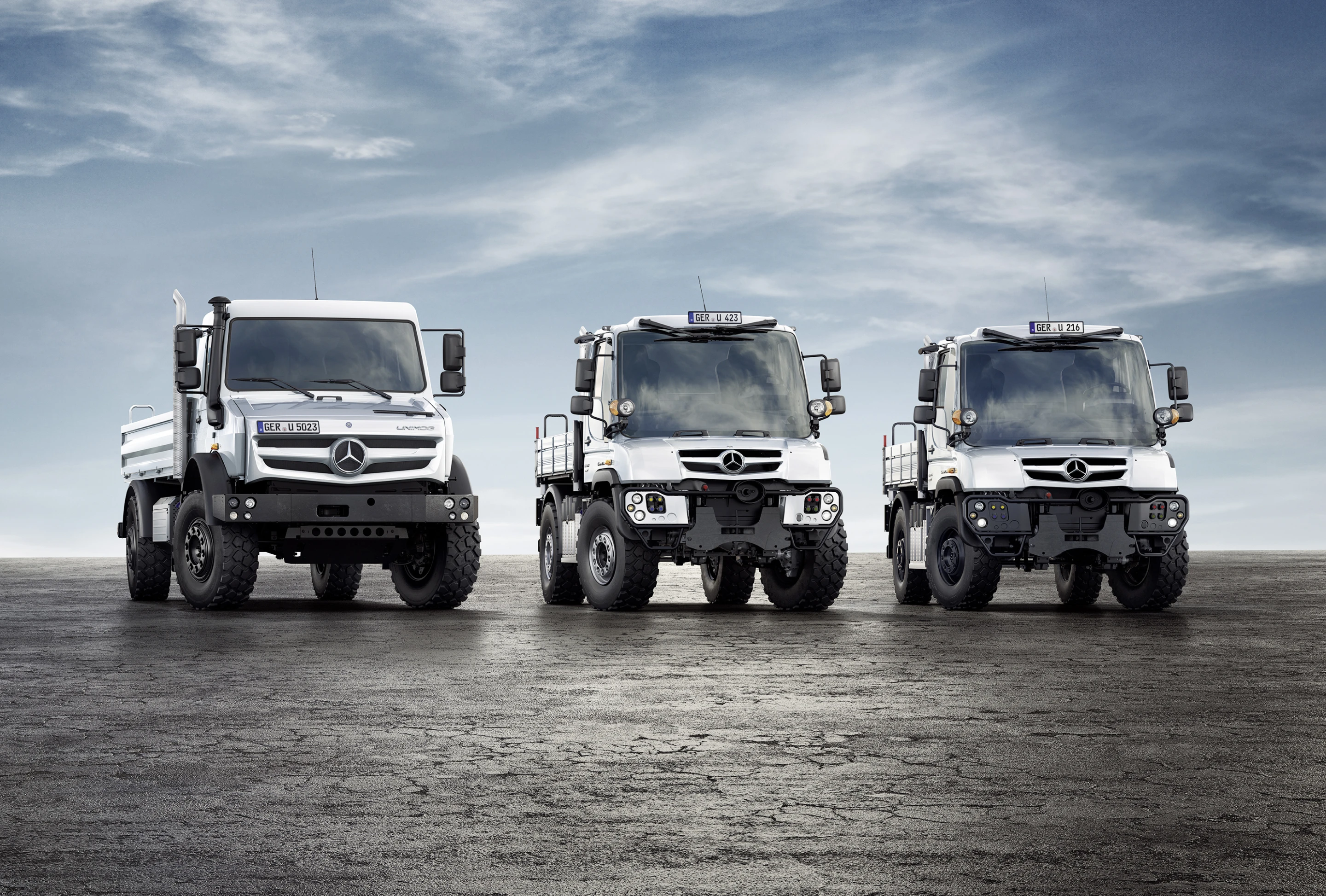 Unimog offers ten new models from the Unimog U 216 to the U 5024