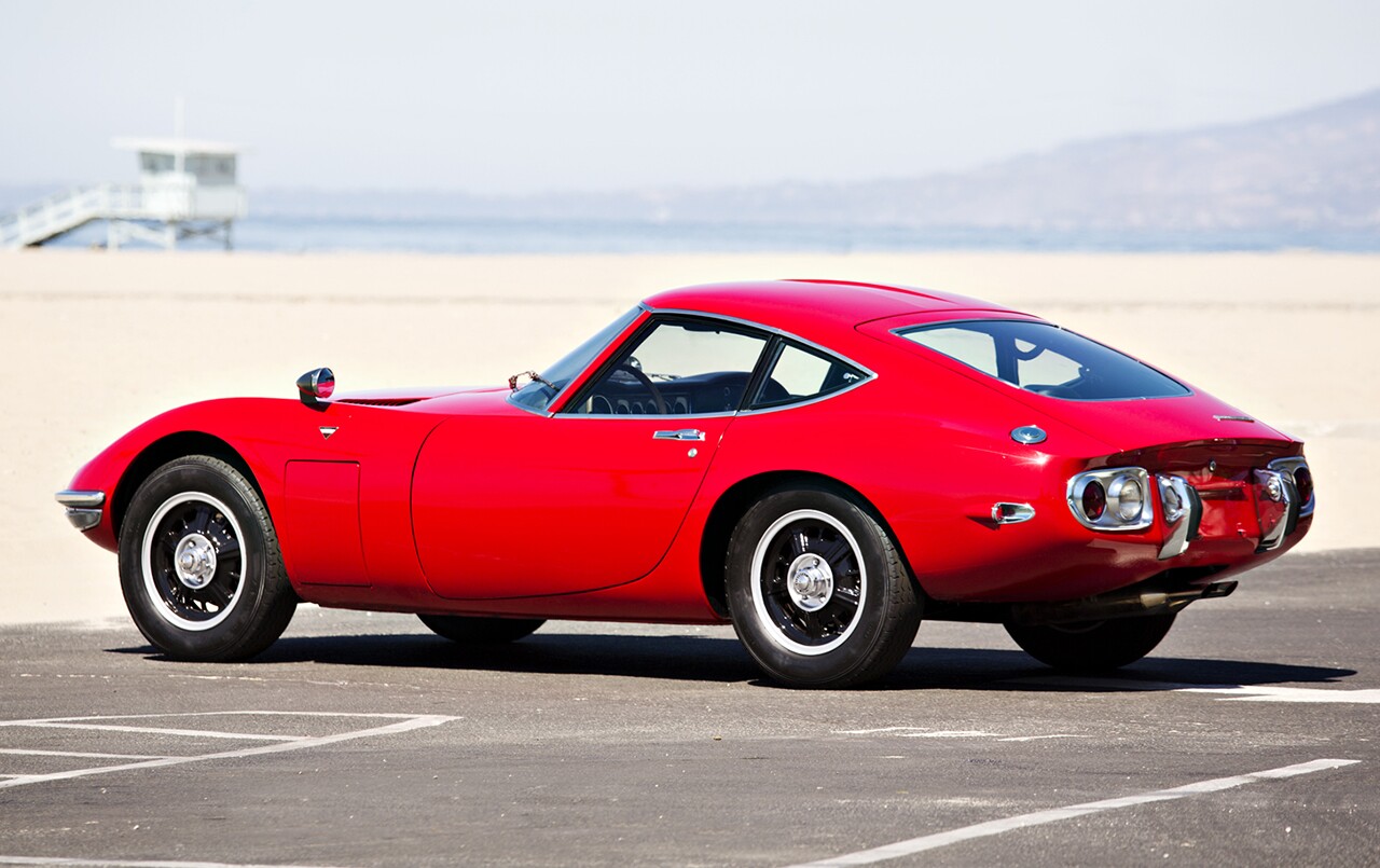 Gooding & Co sold this 1967 Toyota 2000GT for $803,000 at Monterey, 2015