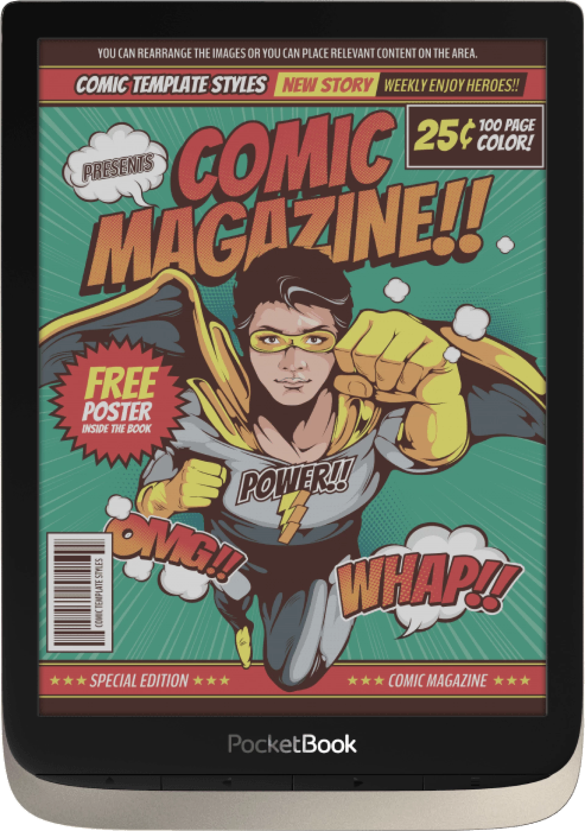 PocketBook's latest e-reader first to use new E Ink color display tech