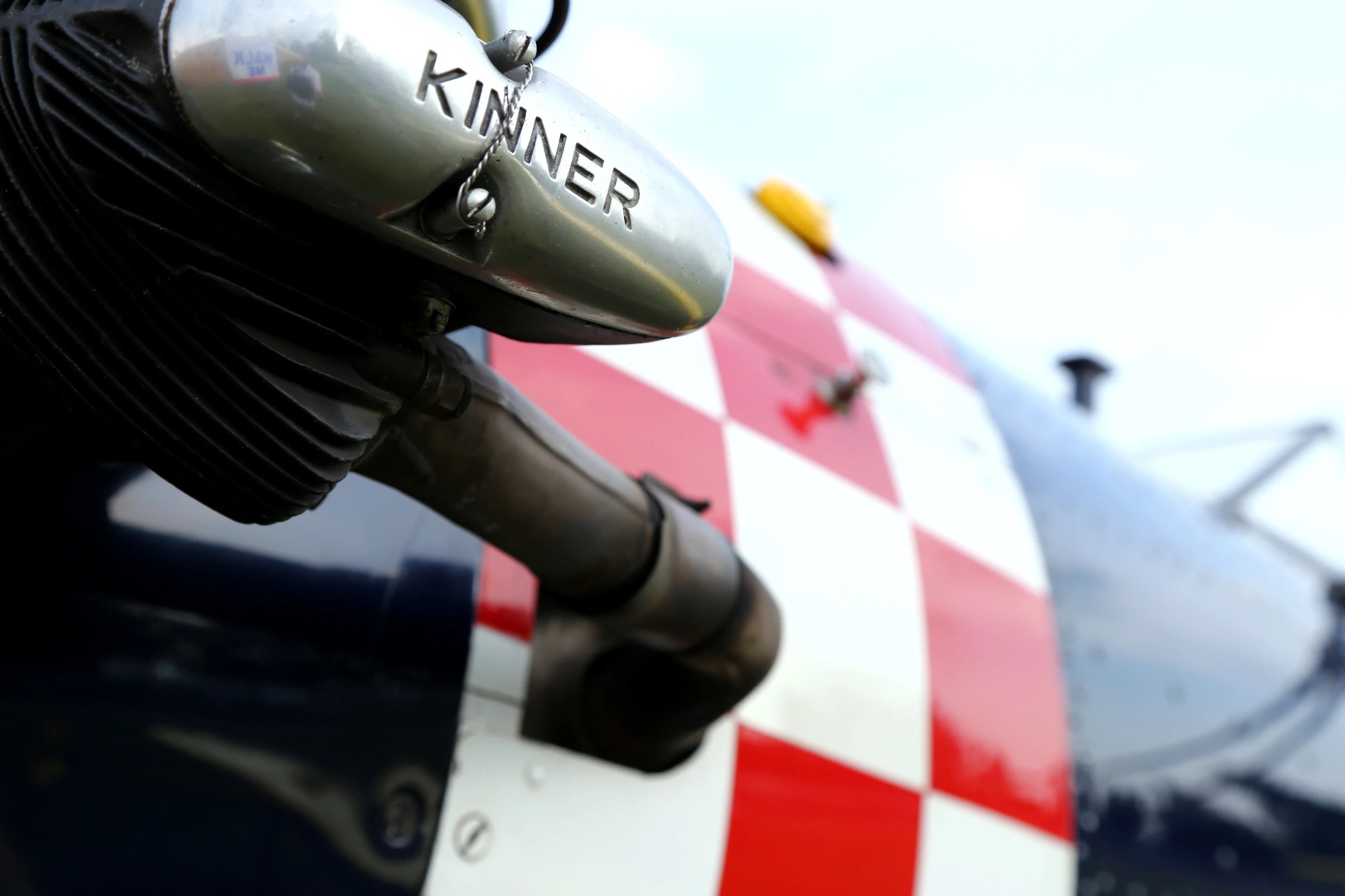 Detail shot of the Ryan St's Kinner radial engine (Photo: Angus MacKenzie/Gizmag.com)