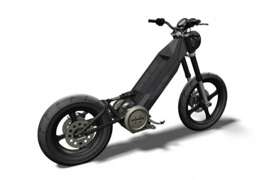 The Enertia's carbon-fibre frame weighs in at only 16 pounds.