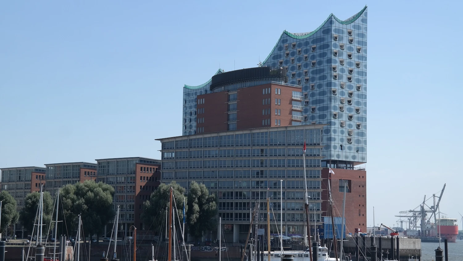 The Elbphilharmonie, by Herzog & de Meuron, is an amazing music venue