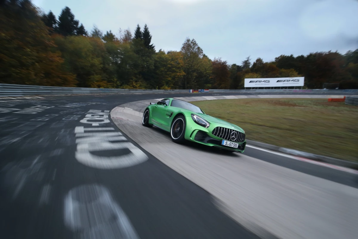 Mercedes has set a new record for rear-drive cars at the Nordschleife