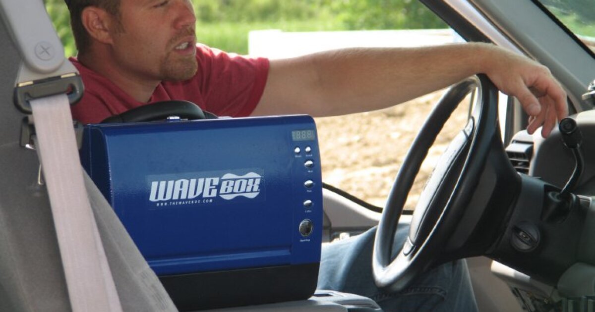 The Wavebox portable microwave oven