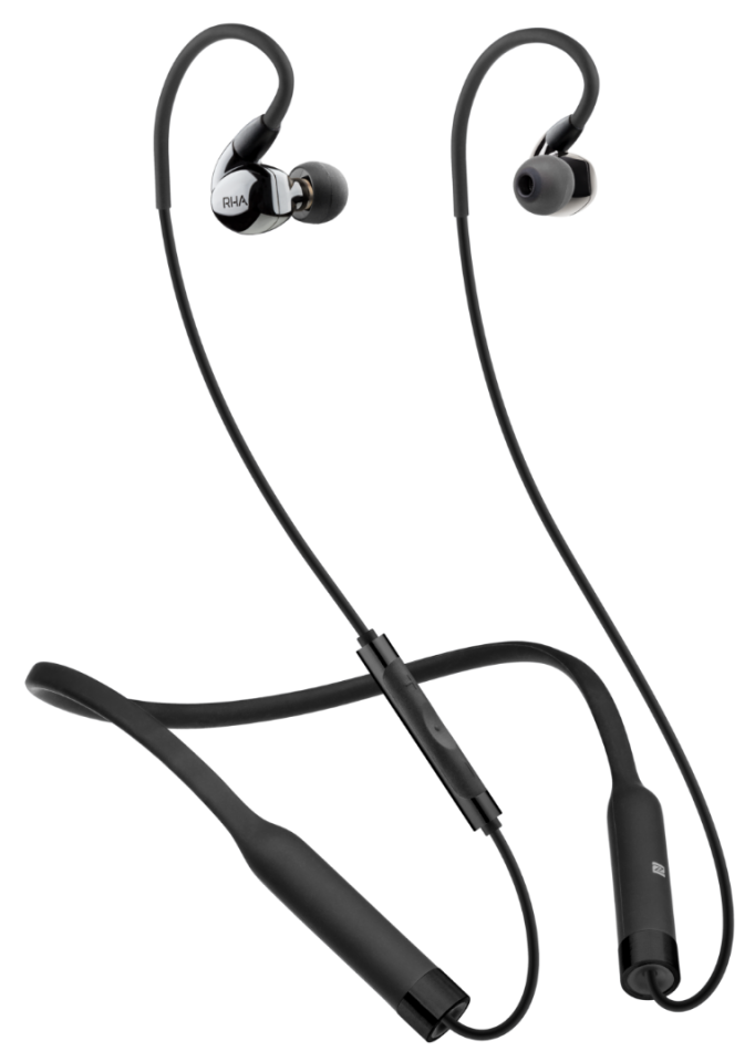 The CL2 Planar in-ear headphones come supplied with a modified version of RHA's SecureFlex Bluetooth neckband