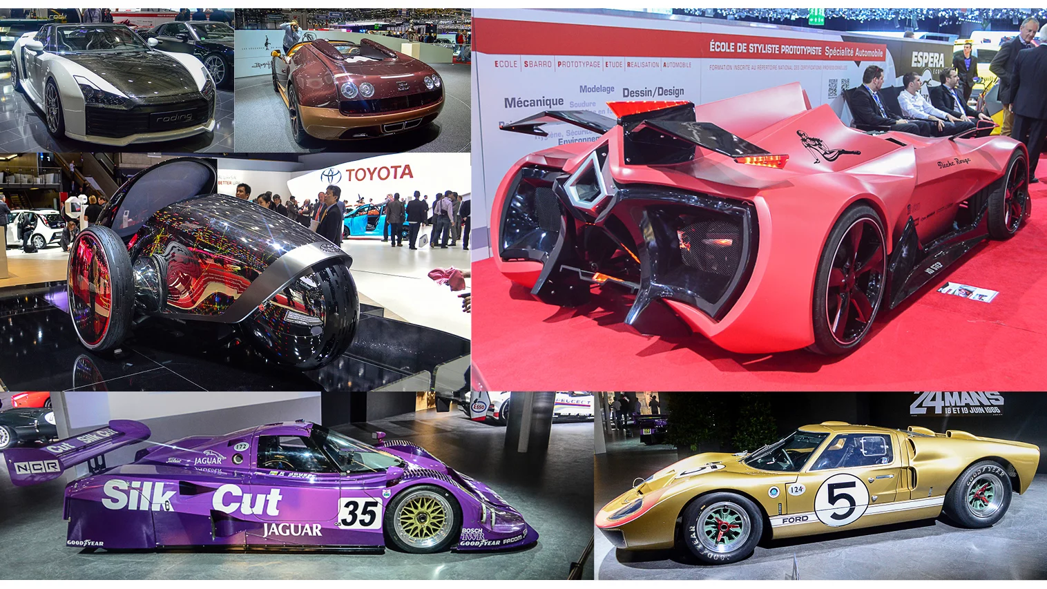 The Geneva Motor Show serves as one of the world's hot beds for high-tech cars and concepts – the 2014 event was no exception