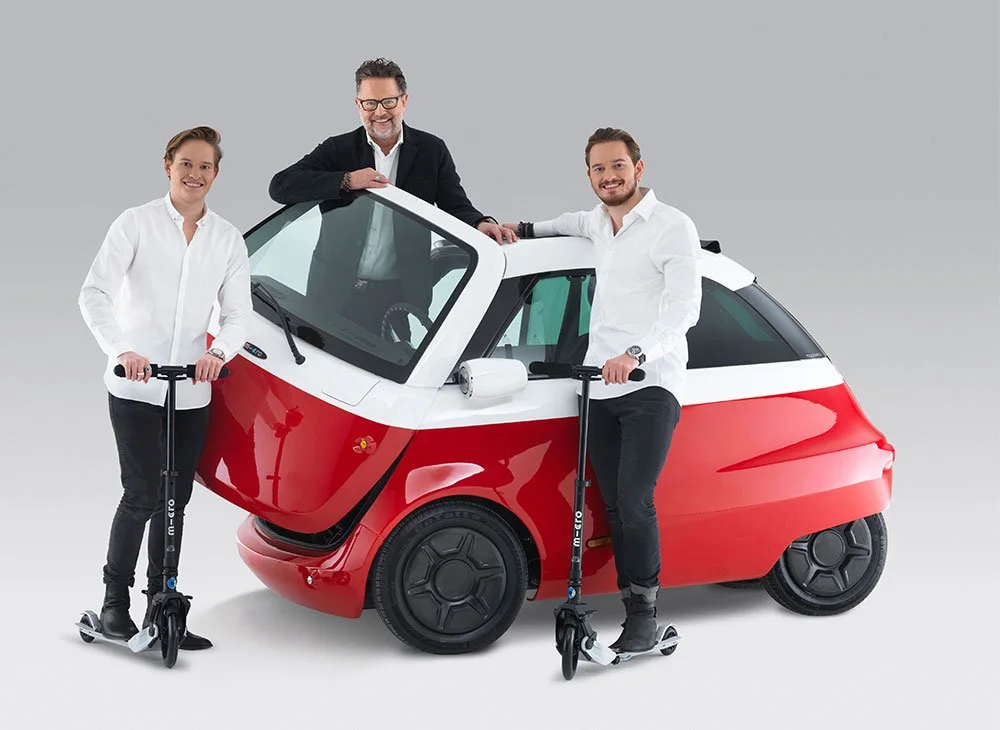 Smaller than a car but larger than a motorcycle