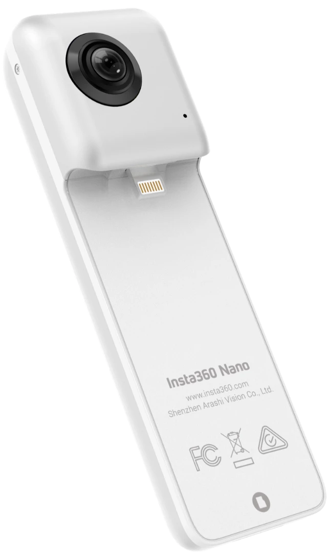The Insta360 Nano offers a slim, good looking build for the iPhone crowd
