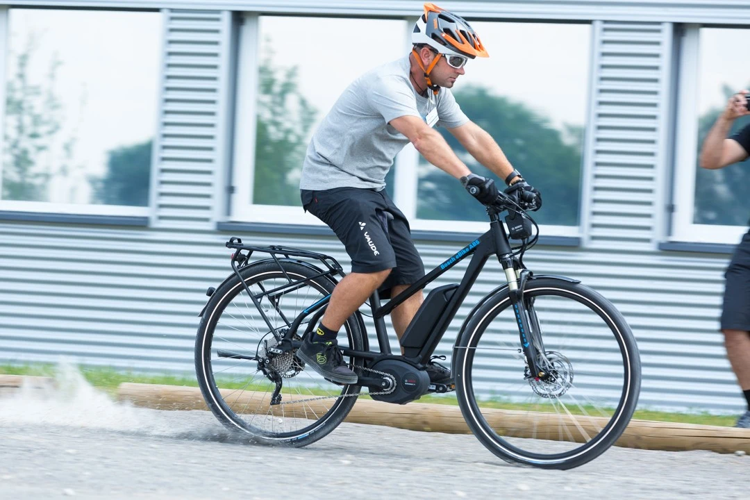 Bosch eBike ABS detects when the front wheel is starting to lock up, and the rear one is beginning to lift off the ground
