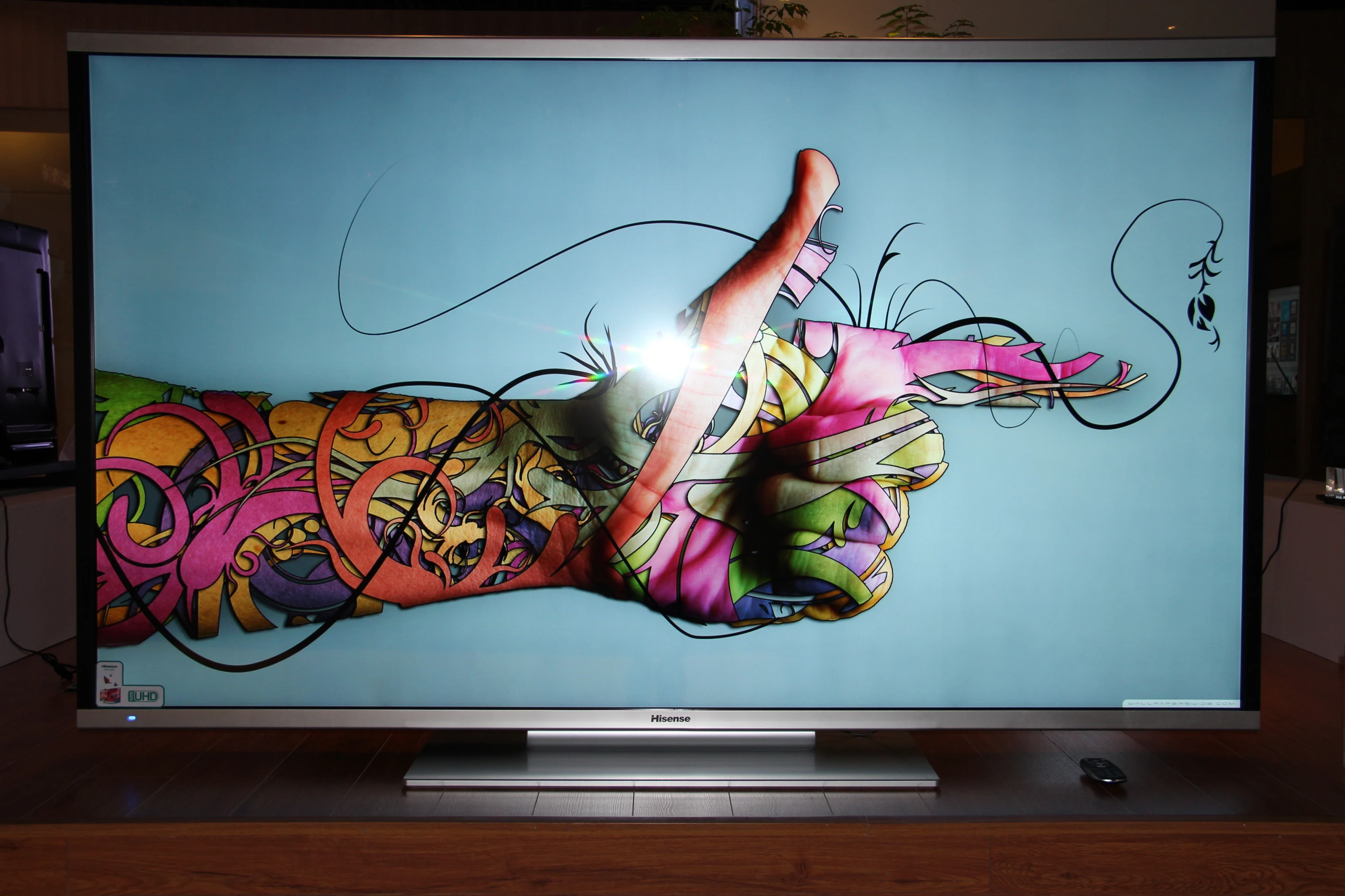 Hisense revealed a new line of Ultra-HD LED TVs in 65”, 84”, 110" sizes
