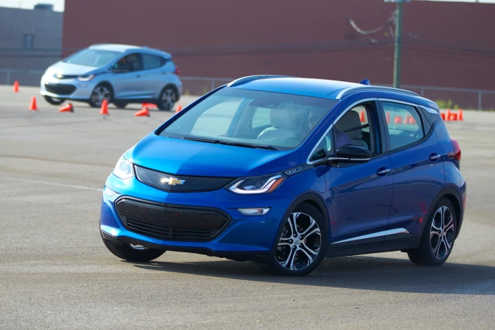 Bolt EVs hitting the asphalt