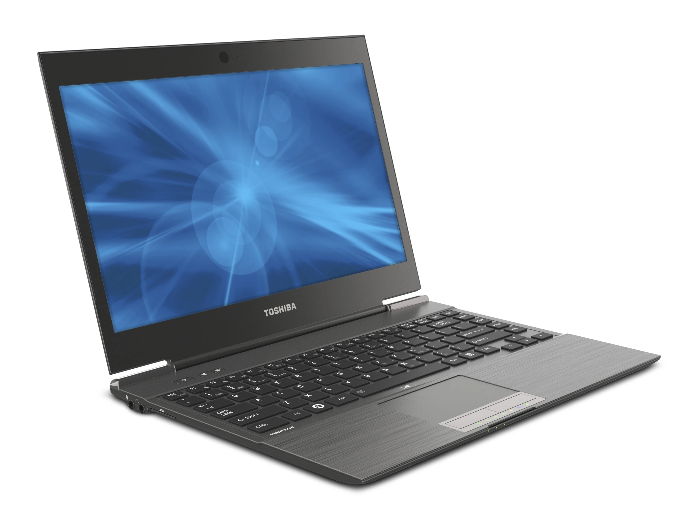 The Portege Z830's bright, high-definition 13.3-inch visuals are supported by stereo speakers with audio enhancement from Waves Audio