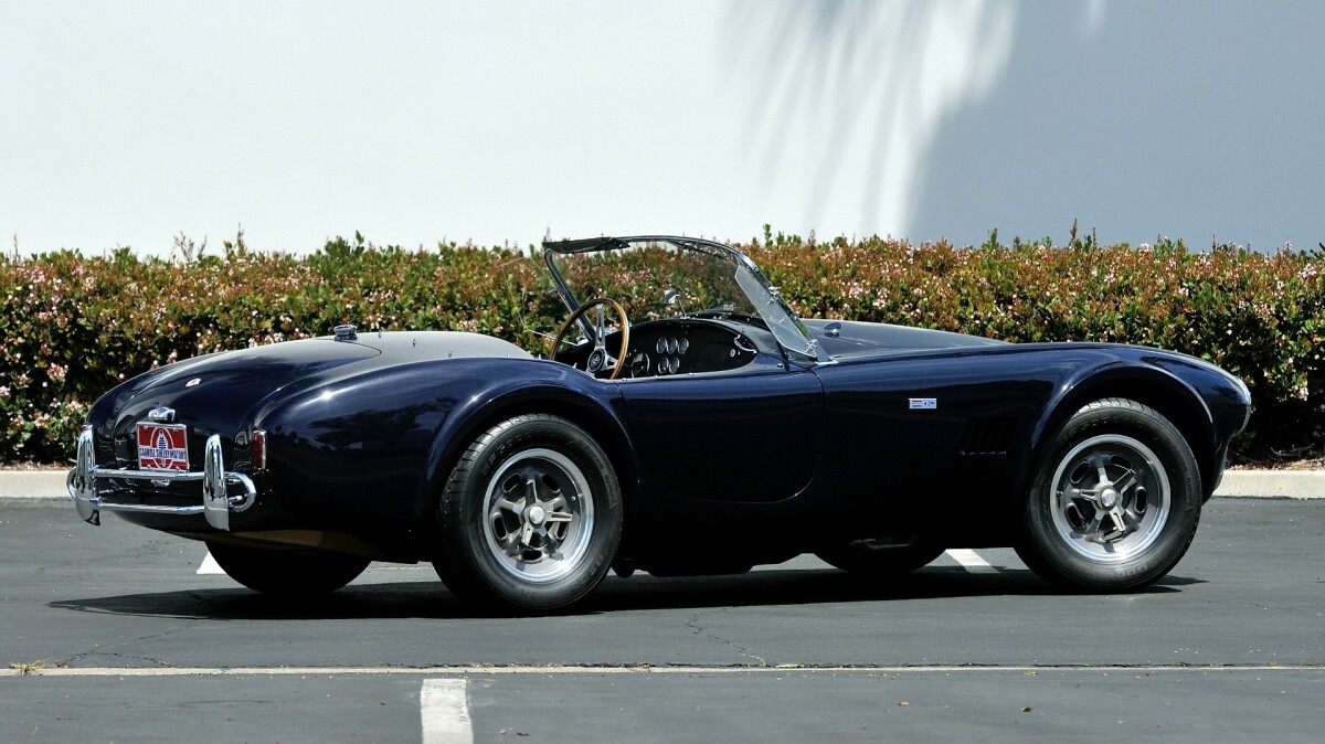 This 1963 Shelby 289 Cobra Roadster sold for $1.1 million