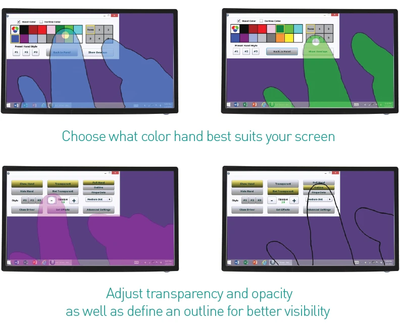 A look at the DuoPad's interface