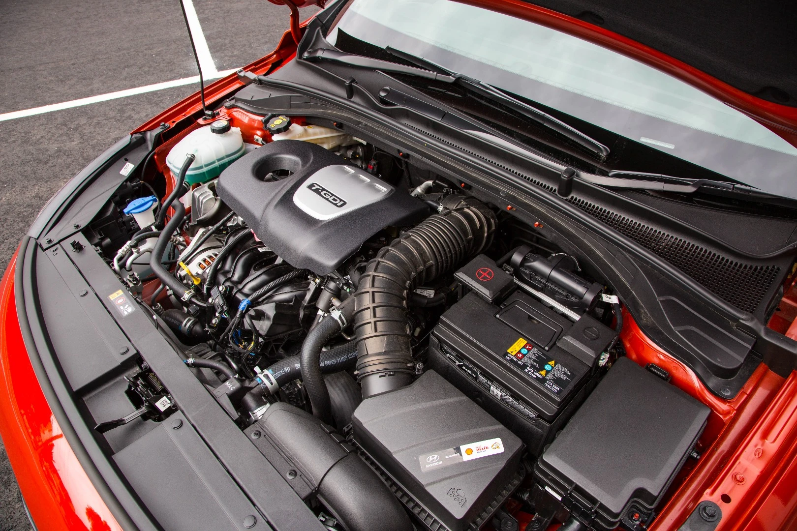 The heart of the i30 SR is a turbocharged 1.6-liter engine