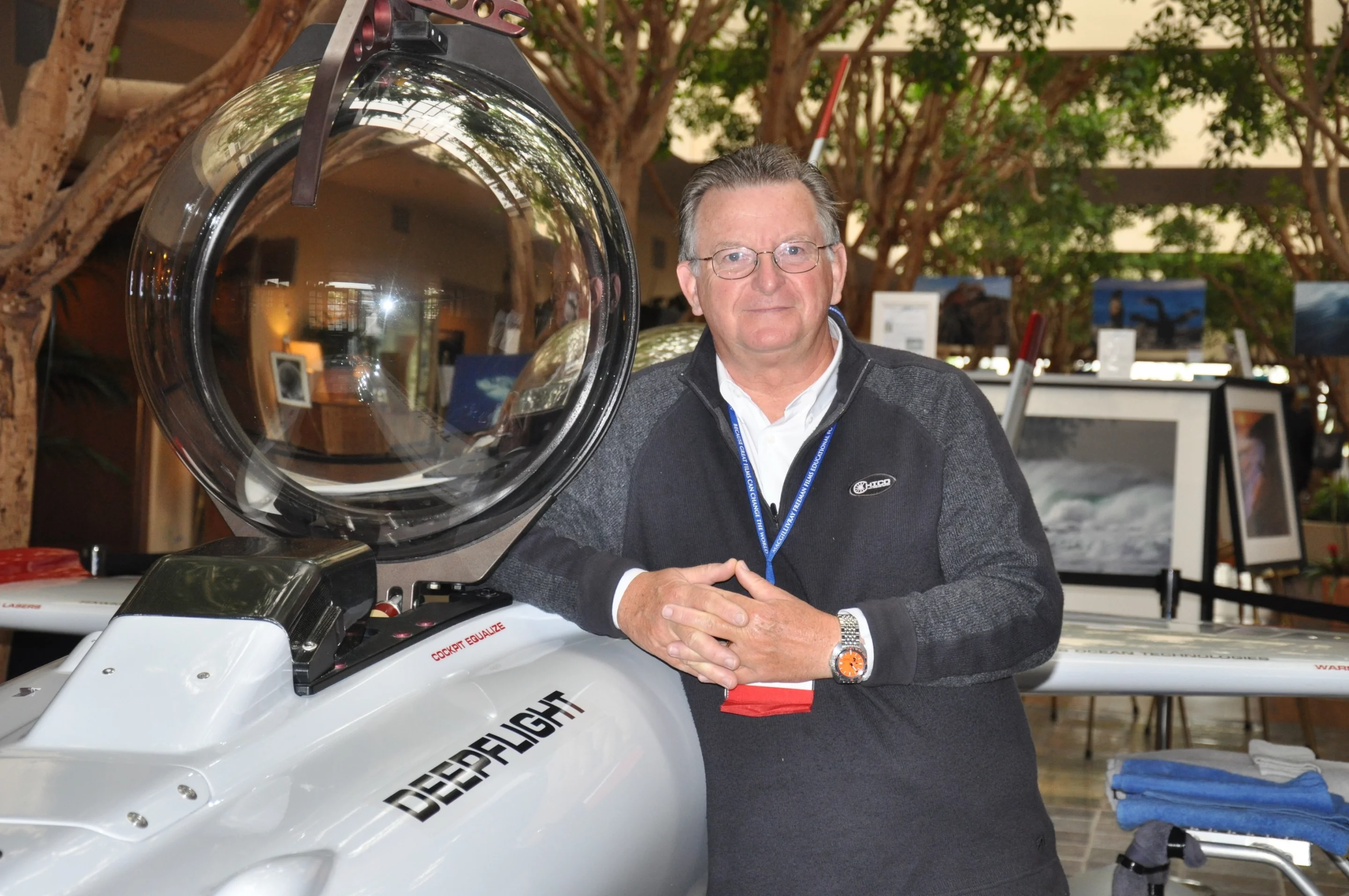 Graham Hawkes, founder of DeepFlight