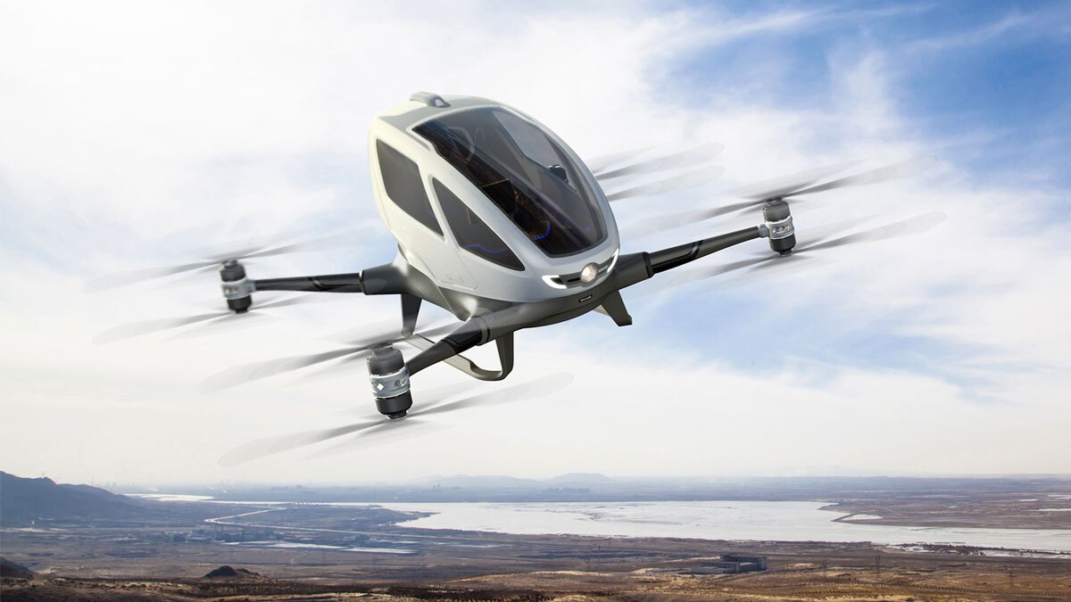 Evolo manned multirotor