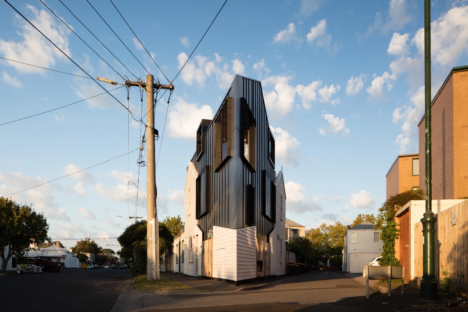 The recently-completed Acute House, by Oof! Architecture