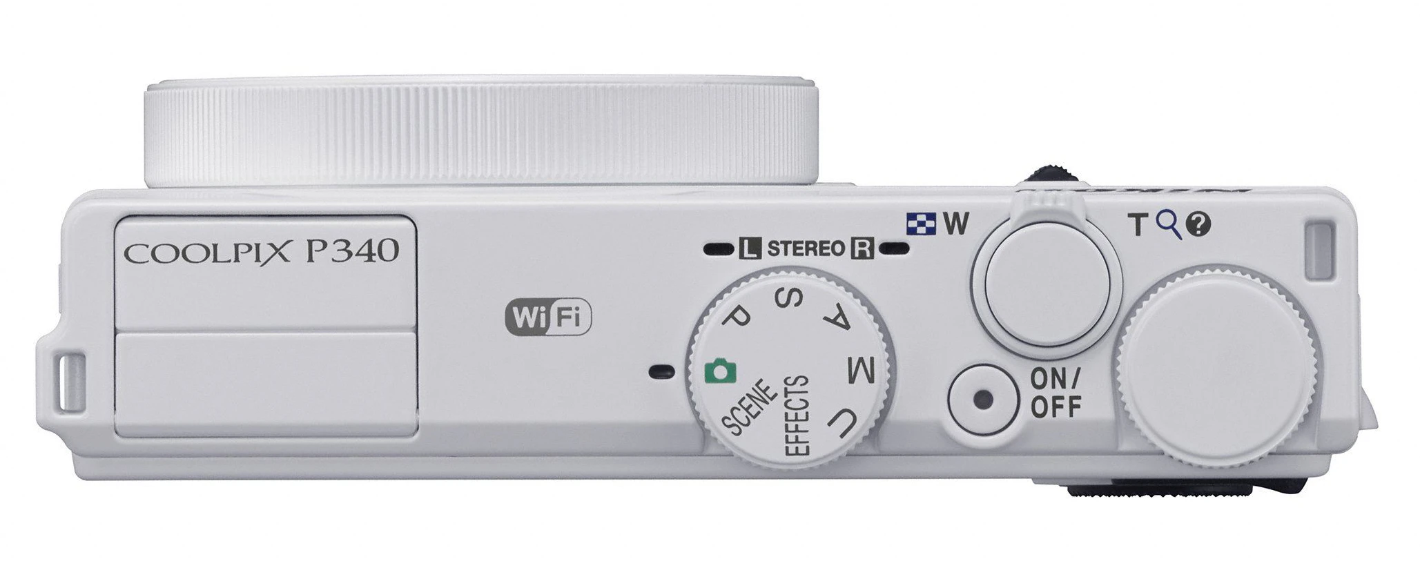 The Nikon Coolpix P340 has a multifunctional lens ring which offers quick access to various settings