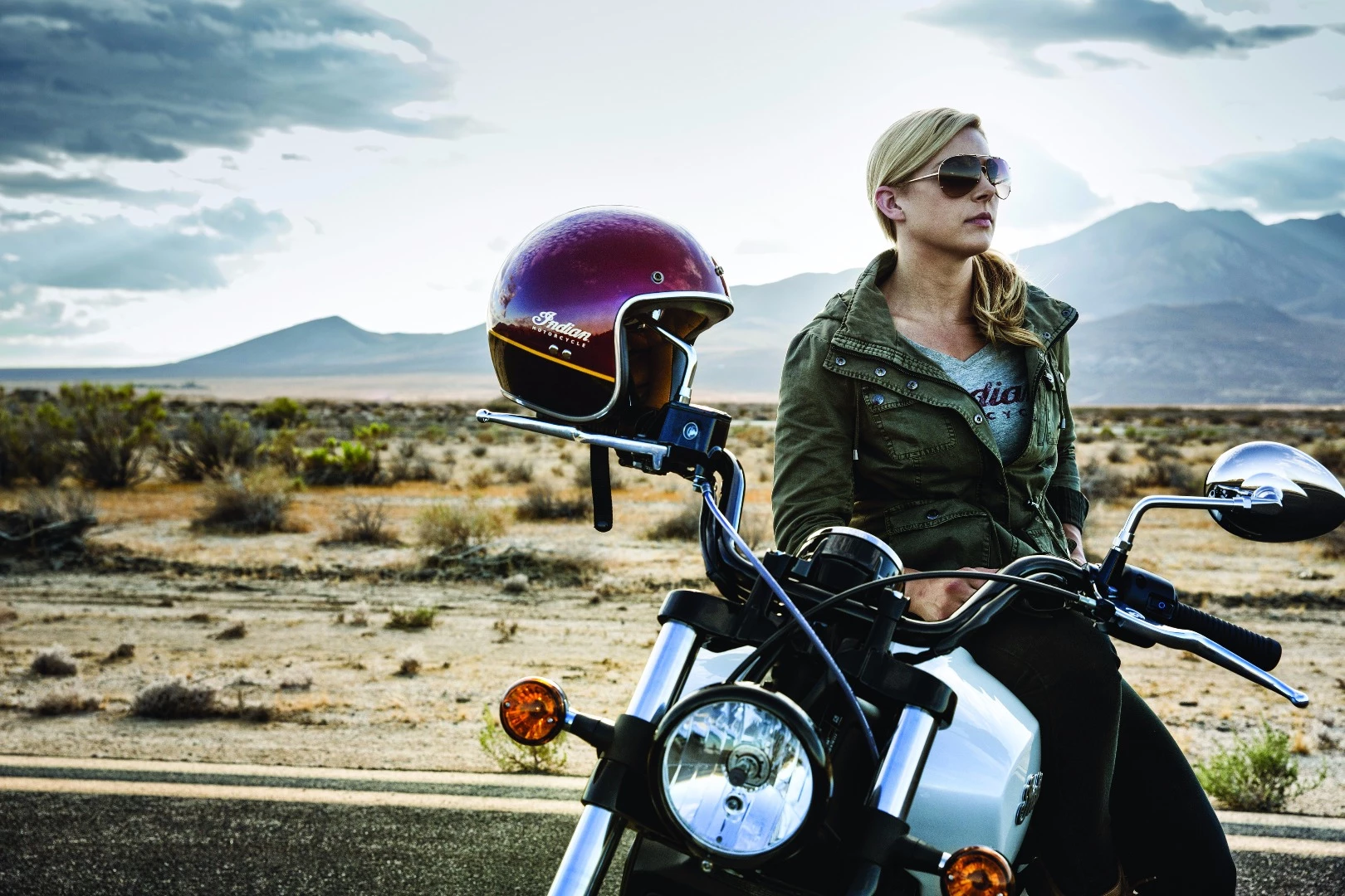 With a 25.3 in (643 mm) seat height, the Indian Scout Sixty is inviting to all motorcycle riders
