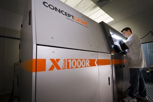 One of the 3D metal printers used in the project (Photo: Monash University)