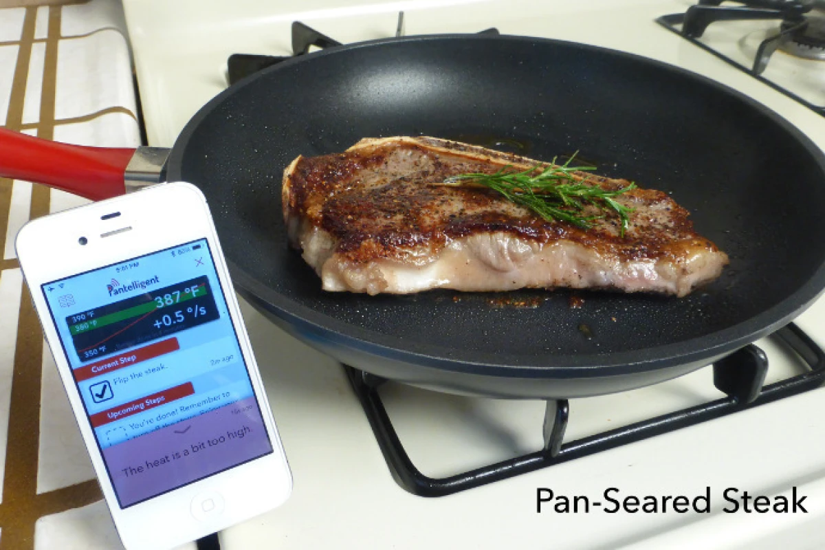 The Pantelligent pan and its app