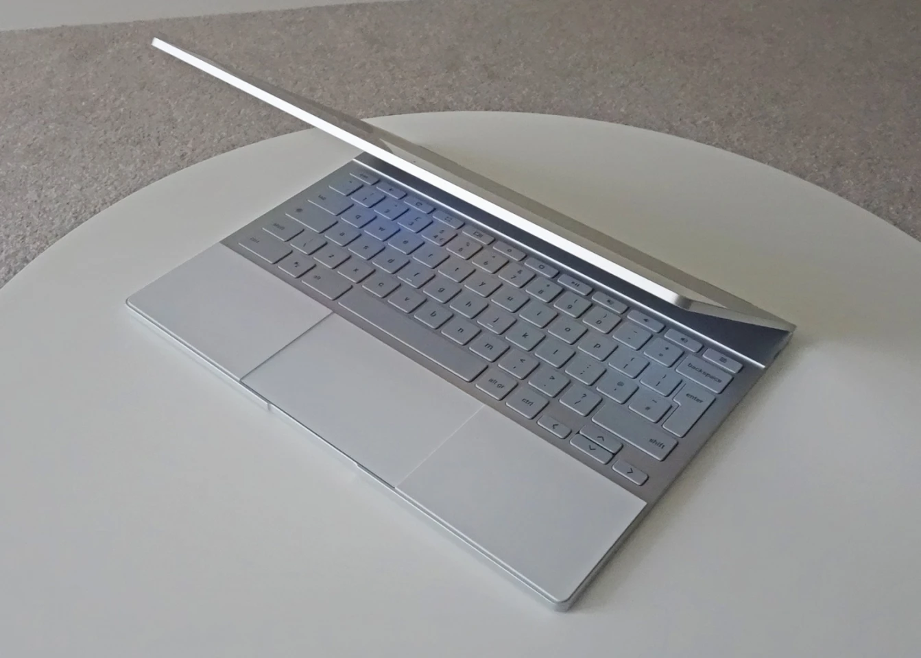 Your choice of Intel i5 or i7 processors sit inside the Pixelbook