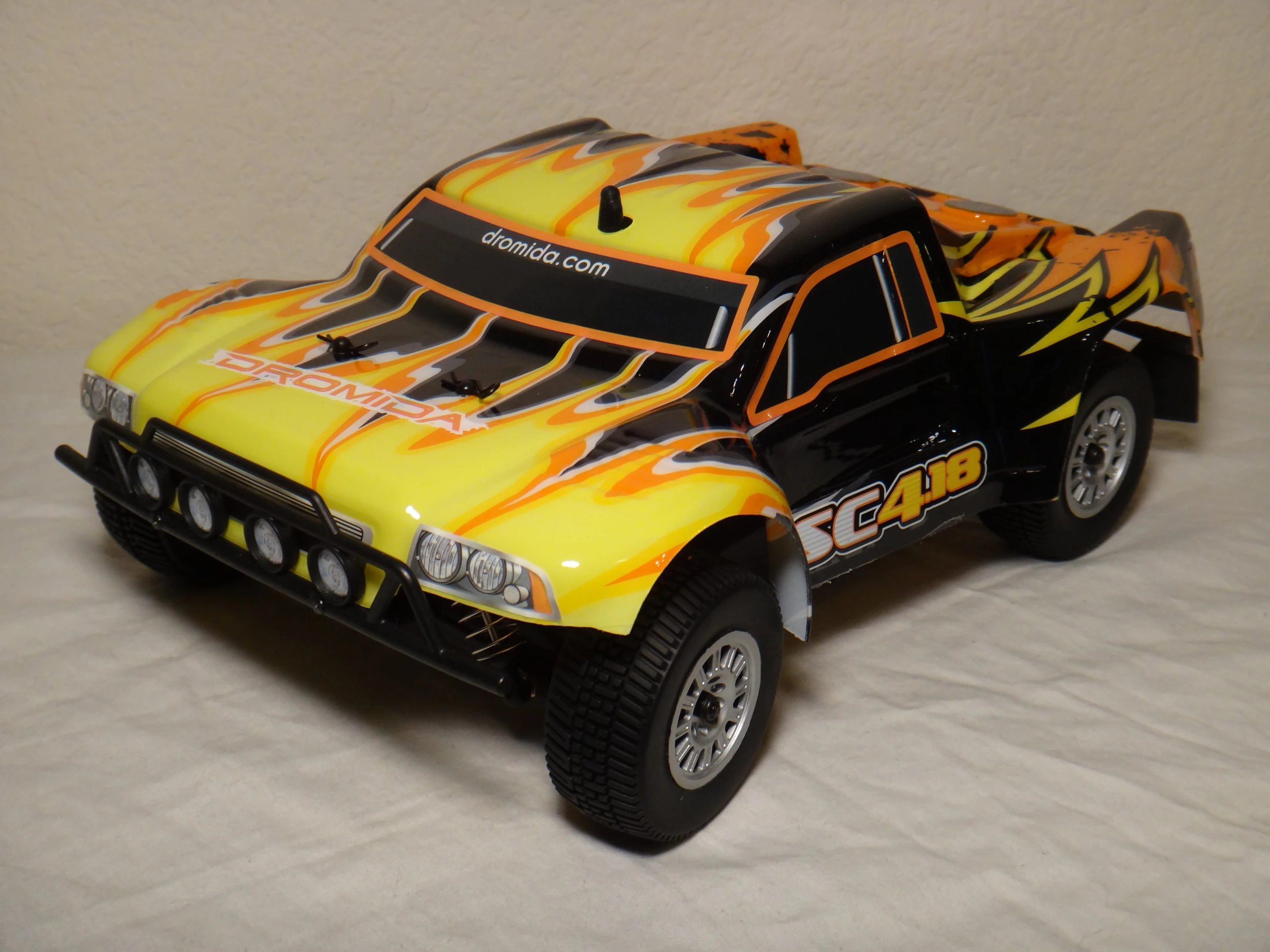 Dromida is meant to be a high-performance, low-maintenance line of R/C cars, so all of the vehicles are fully assembled and mostly ready to drive straight out of the box