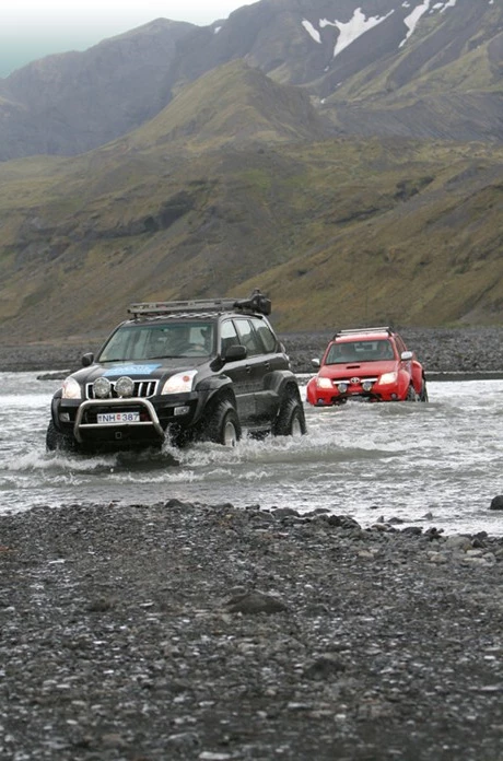 Arctic Trucks in action, Iceland.
