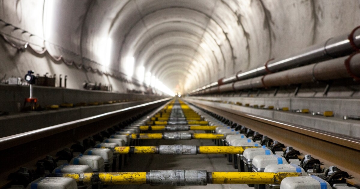 World's longest and deepest rail tunnel opens in Switzerland