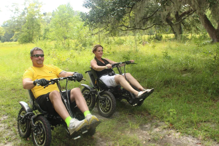 The Zoom allows people with limited mobility to venture off the pavement