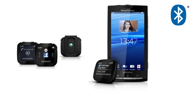 LiveConnects to compatible handsets via Bluetooth