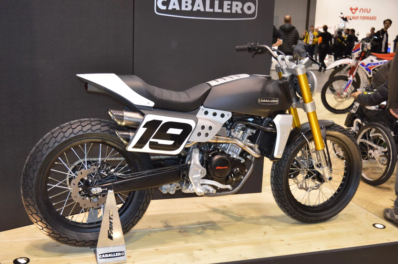 The Fantic Motor Caballero 500 will be available with flat track styling