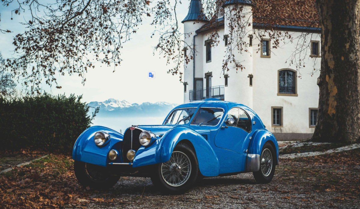 1936 Bugatti 57 Atlantic modified Erik Koux | Auction Link: Artcurial | Estimate: €800,000 to €1,200,000