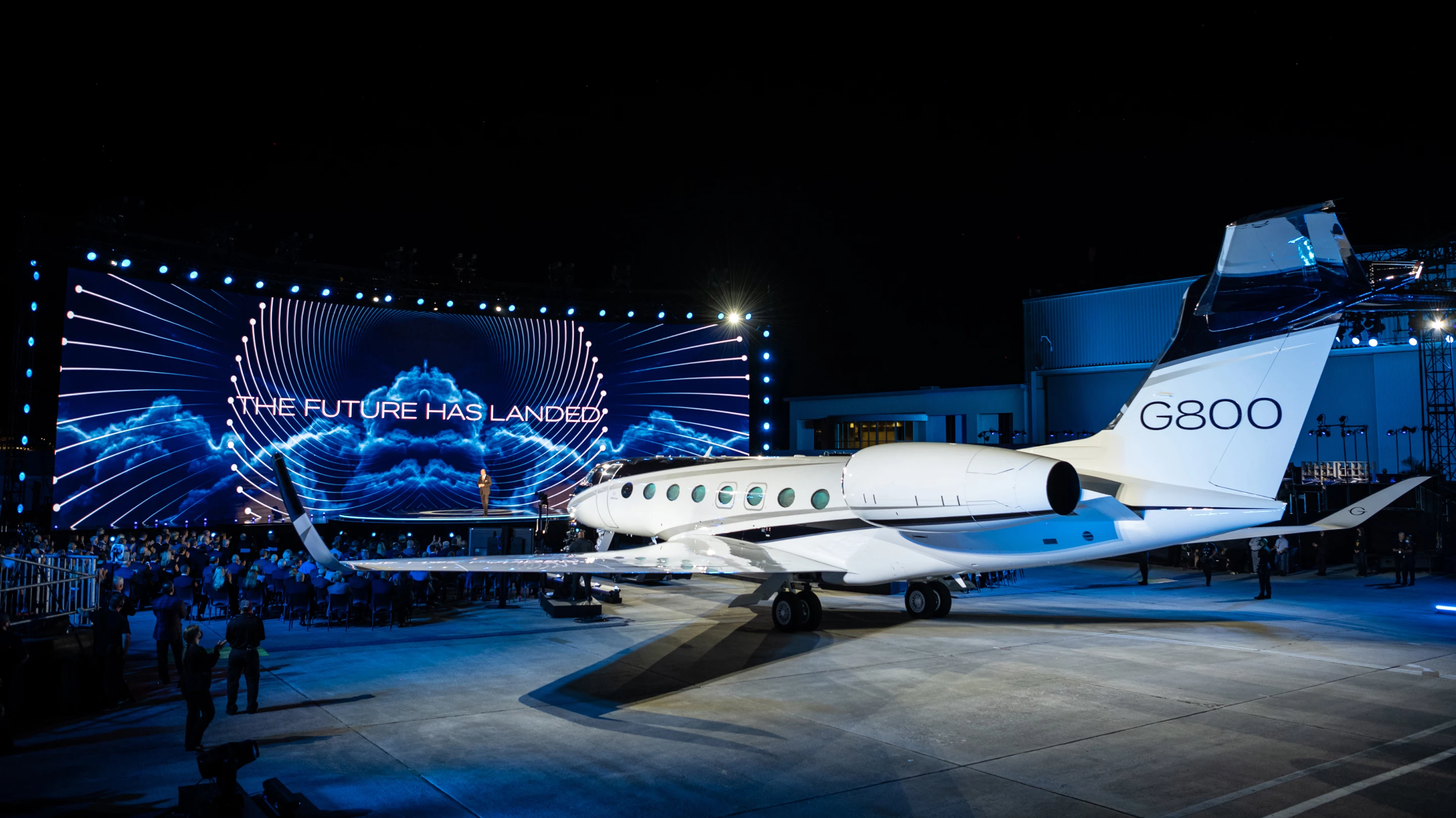 The G800 at the Gulstream presentation