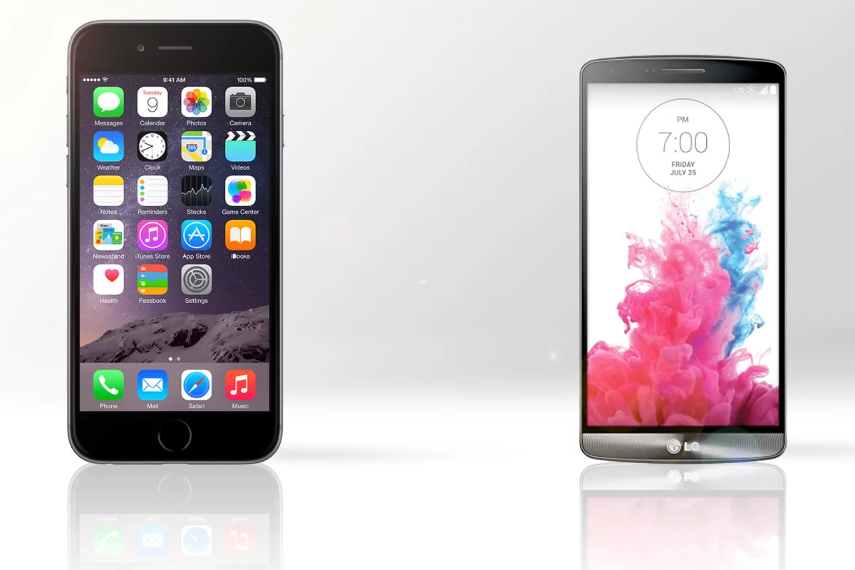 Gizmag compares the features and specs of the iPhone 6 Plus and LG G3