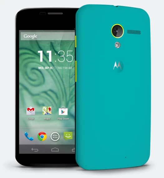 One of the suggested design themes for the Moto X