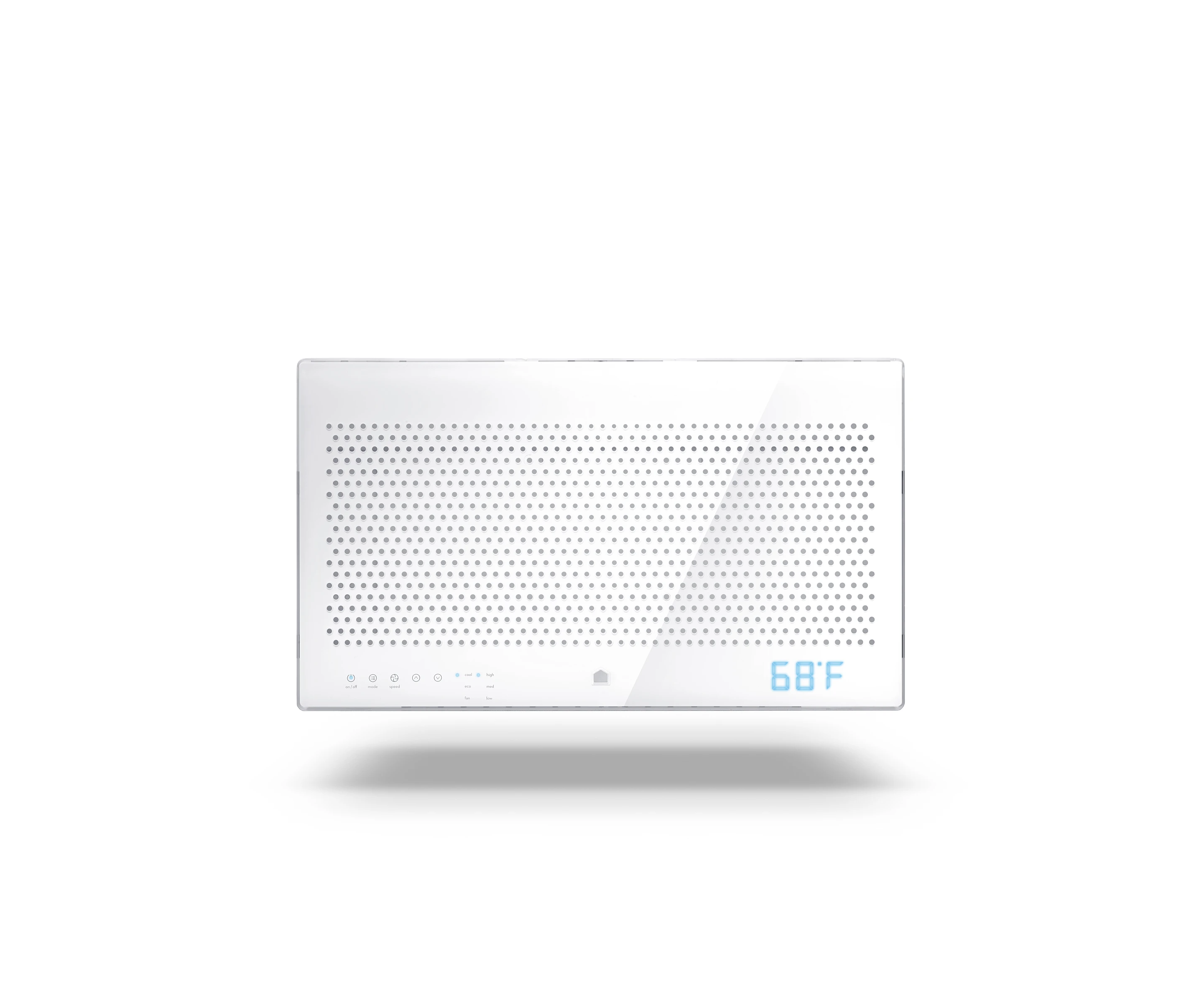 The Aros air conditioner with slide extensions retracted