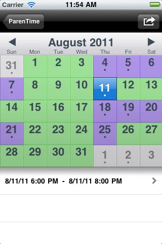 Parentime aims to make handling complicated family schedules much easier
