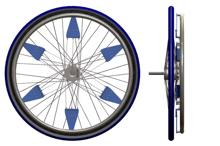 The IntelliWheels Automatic Gear-Shifting system