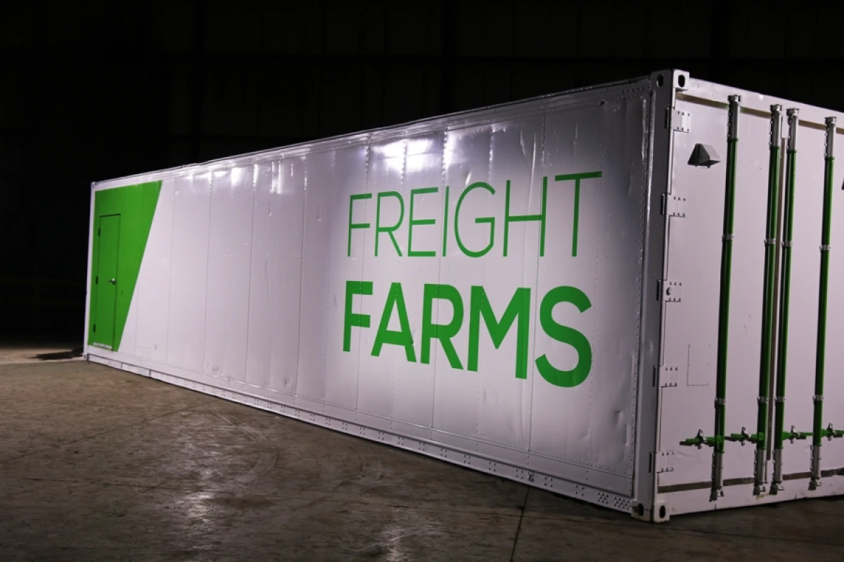 Container Farm Chart When is a shipping container not a shipping container? When it's a farm