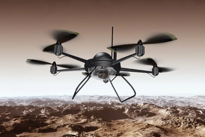 Chinese scientists are reportedly developing a laser capable of shooting the drones out of the sky (Image: Shutterstock)